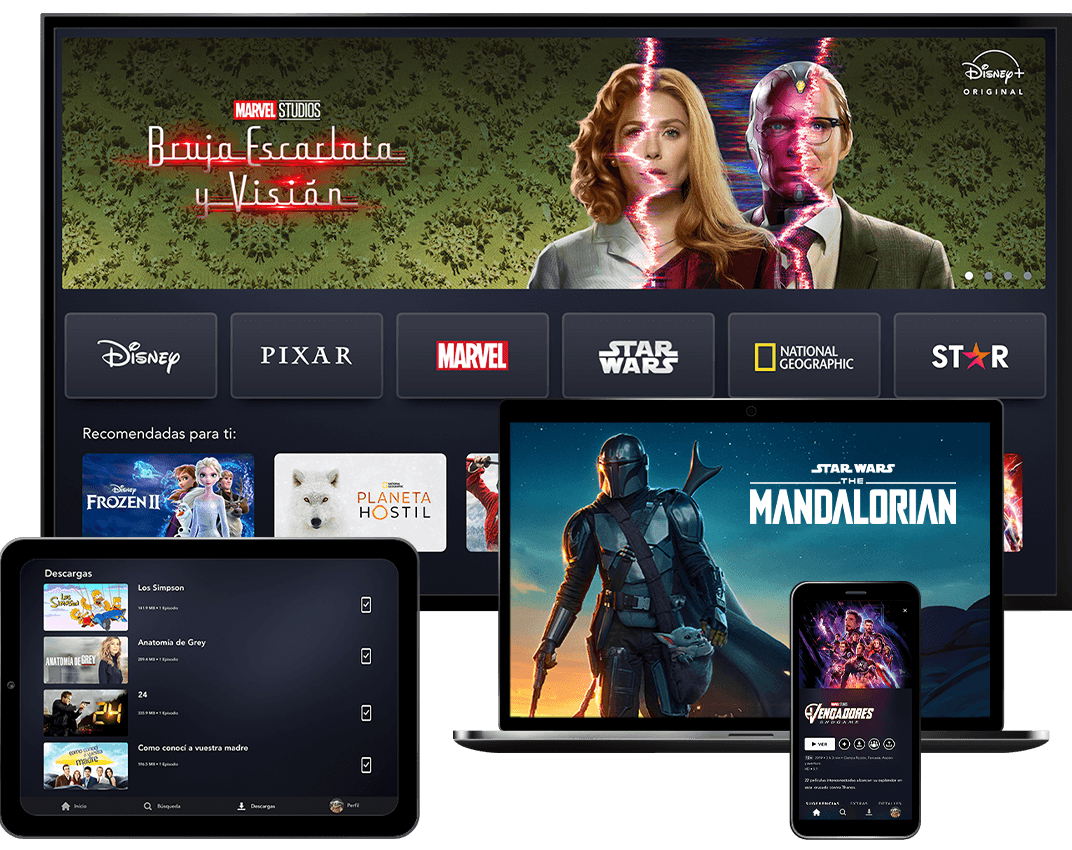 Disney+ Possible stream devices